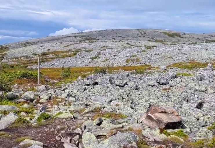 Rakka sulla collina di Totovaara.