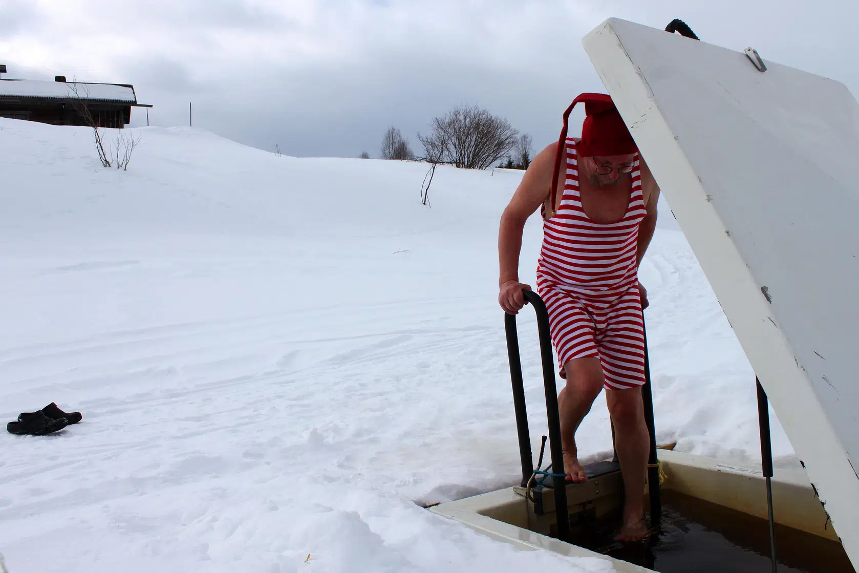 Sauna tradizionale a legna — foto 3