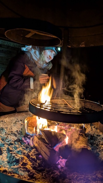 Il Fuoco e il Silenzio: Pranzo o Cena Tradizionale nel Bosco Lappone — foto 1