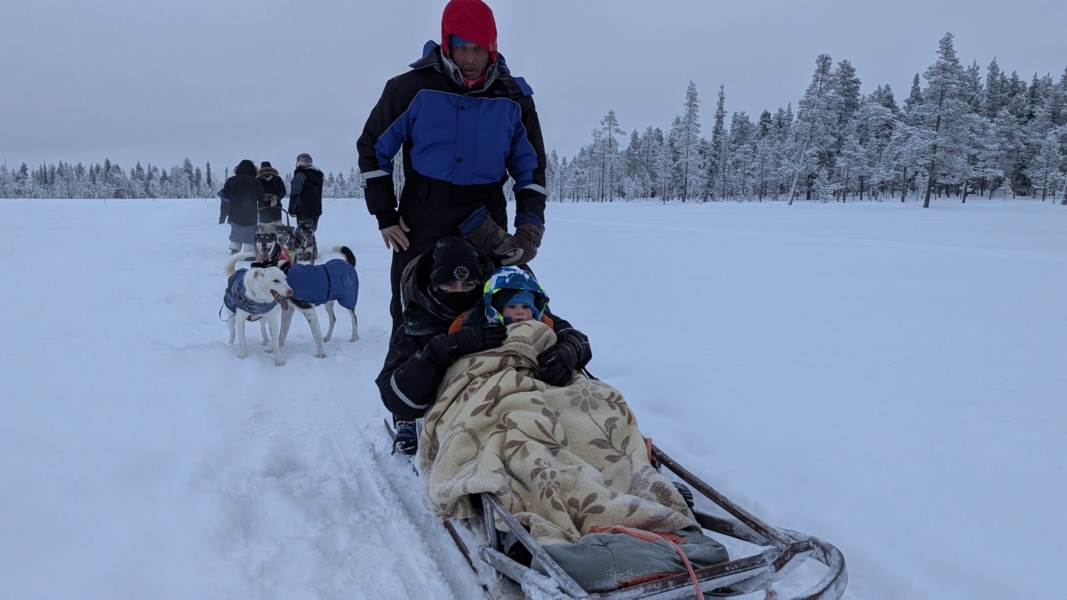 Spedizione con i cani da slitta di 30 km — foto 4