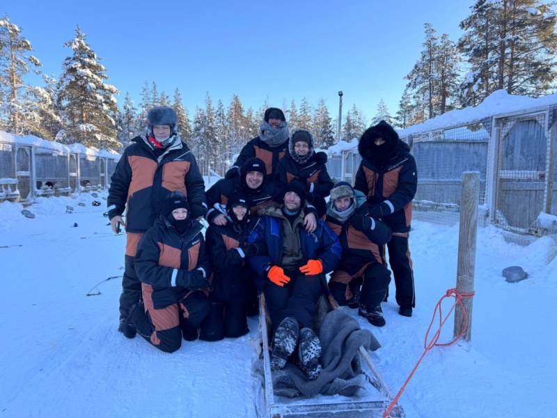 Spedizione con i cani da slitta di 30 km — foto 1