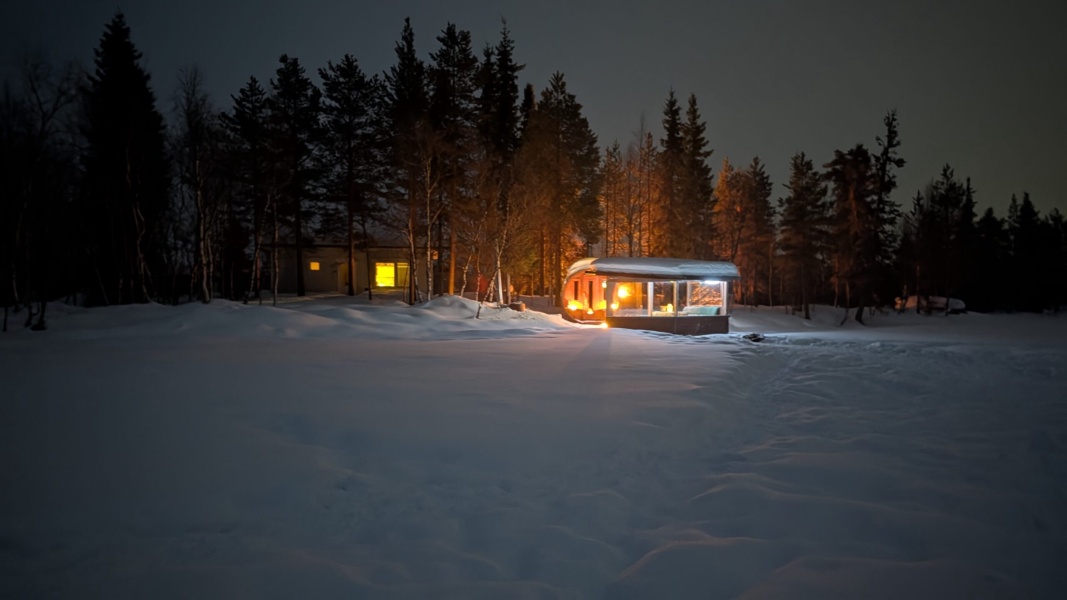 Husky sotto l'Aurora: 10 km nella Notte, Sauna a Legna e Cena Lappone — foto 7