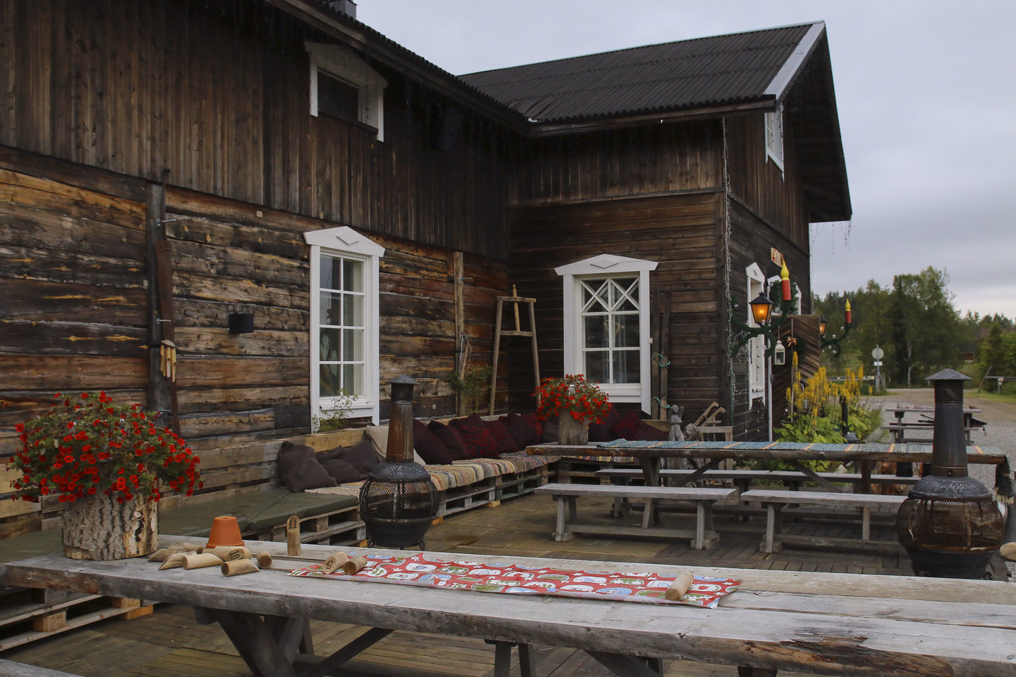 Villaggio degli elfi e casa Babbo Natale — foto 1
