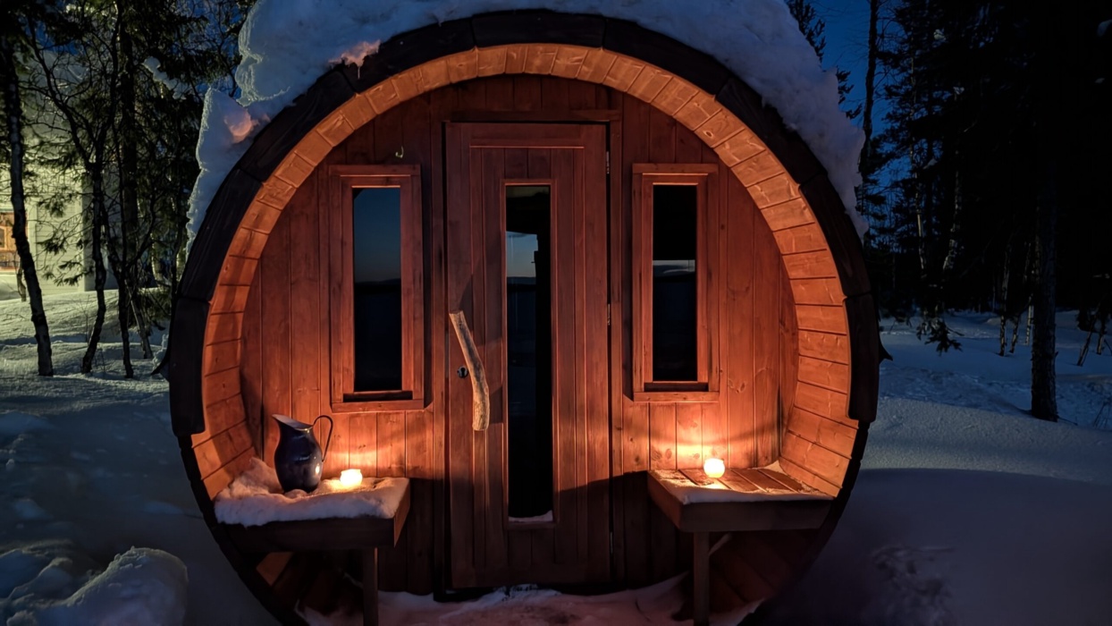 Ciaspolata, sauna e cena privata (5-6 ore)