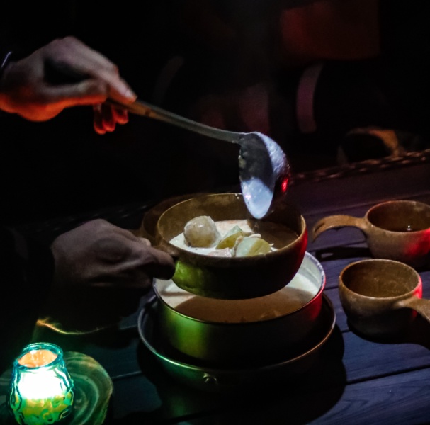 Serata sotto il cielo della Lapponia: sauna, hot tub e cena sul fiume — foto 3